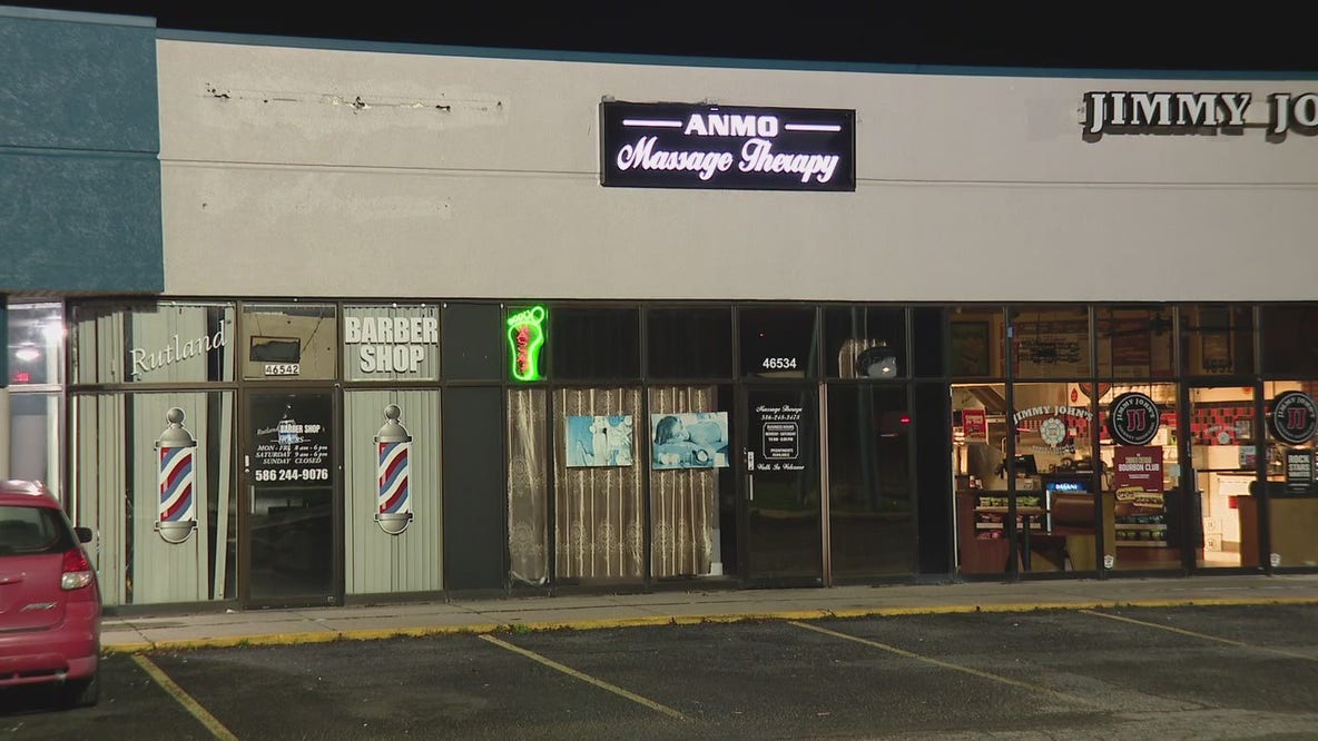 Massage parlor busted for alleged prostitution in Macomb County